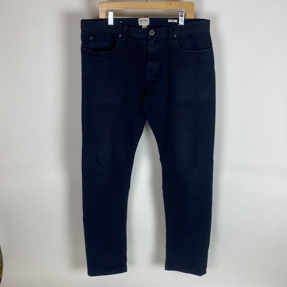 Todd Snyder Slim Fit Stretch 5 Pocket Blue Denim Jeans Mens Size 34